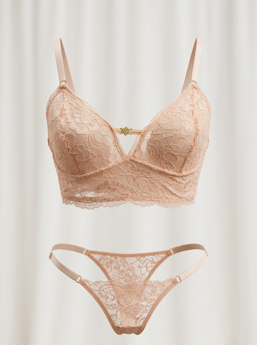 Conjunto en encaje
